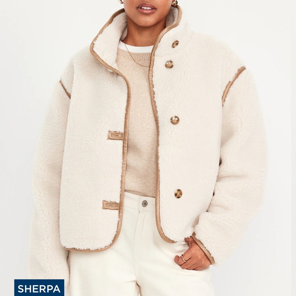 Old Navy Sherpa Jacket Oversized M